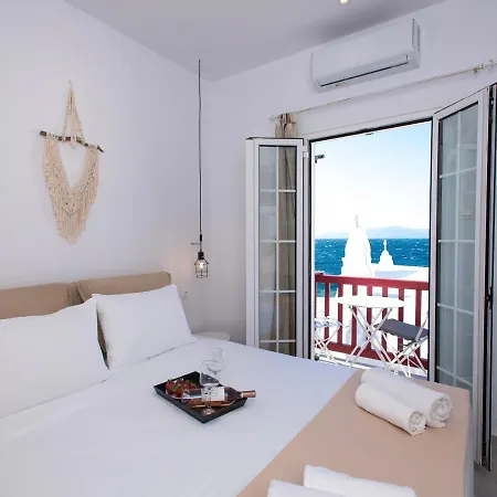 Lägenhet Myconian Little Venice Elite With Sea View Mykonos Town