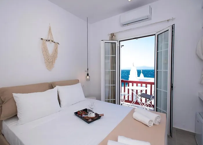 דירה Myconian Little Venice Elite With Sea View Mykonos Town