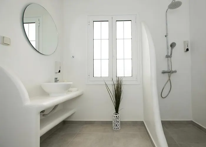 דירה Myconian Little Venice Elite With Sea View *